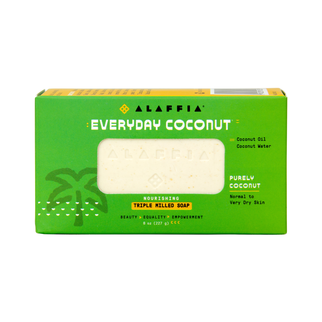 .com: Alaffia Coconut Good Soap Bar, 5 OZ : Beauty & Personal Care