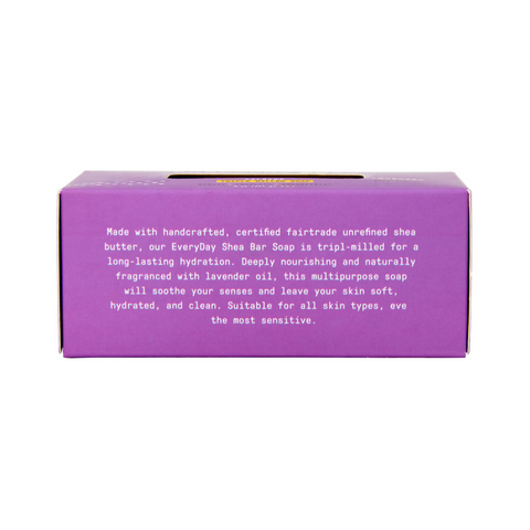 EveryDay Shea Bar Soap, Lavender 8oz