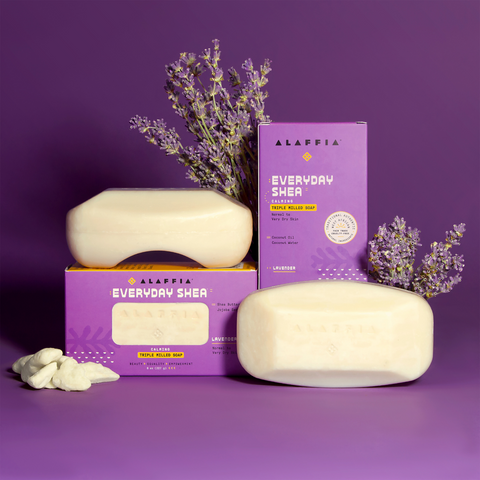 EveryDay Shea Bar Soap, Lavender 8oz