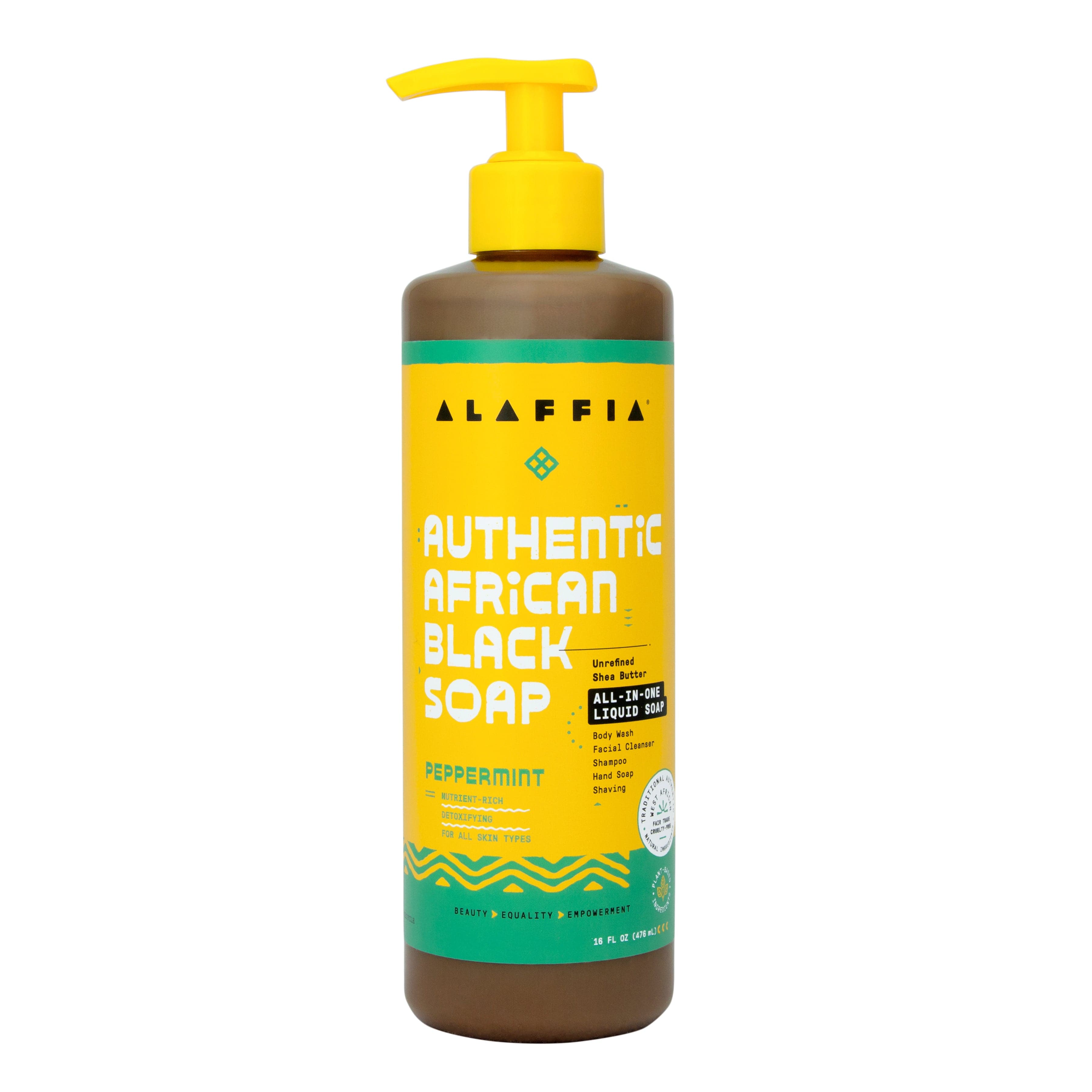 African Black Soap All In One: Rich Lather & All Natural