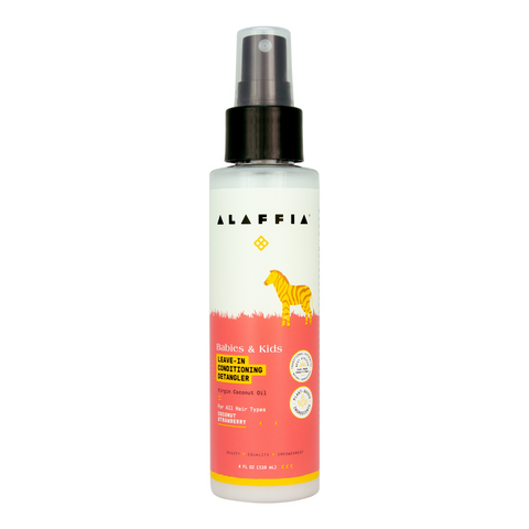 Baby & Kids Detangling Spray, Coconut Strawberry, 4oz