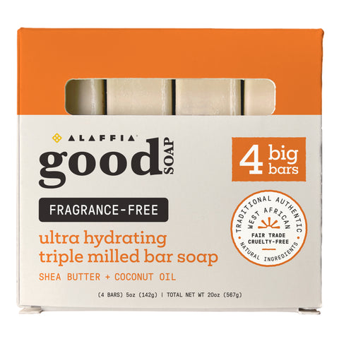 Good Soap Bar Soap Multipack Unscented