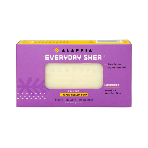 EveryDay Shea Bar Soap, Lavender 8oz