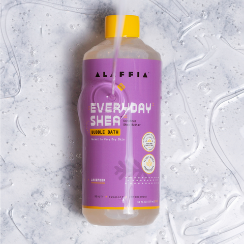 Everyday Shea Bubble Bath, Lemon Lavender - 32 fl oz