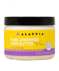 Alaffia Pure Unrefined Shea Butter, Wild Lavender, 11 oz jar
