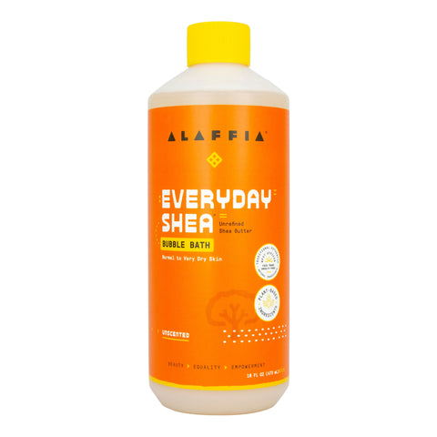 EveryDay Shea Bubble Bath - Unscented 16 oz