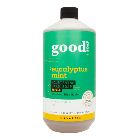 Good Soap Hand Soap, Eucalyptus Mint Refill