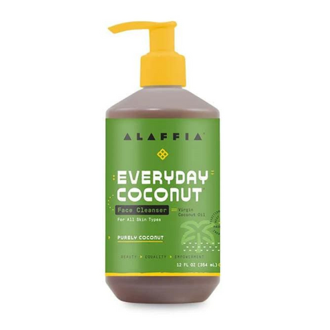 Coconut Cleansing Oil: Natural, Everyday Face Wash: Fair Trade: 12 oz –  Alaffia